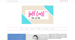 Desktop Screenshot of goldcoastmum.com
